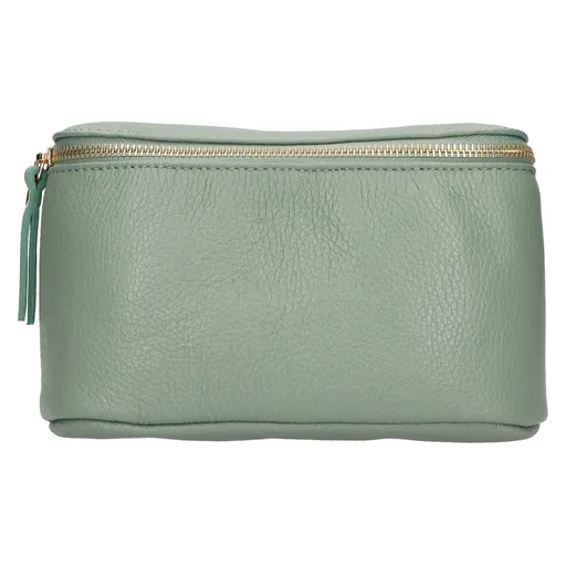 Dámská kožená ledvinka Italia Milagros - zelená