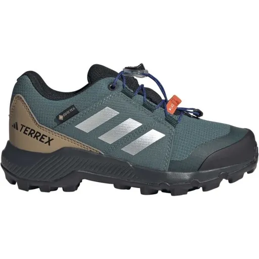 adidas TERREX GTX K Dětská outdoorová obuv, tmavě zelená, velikost 39 1/3