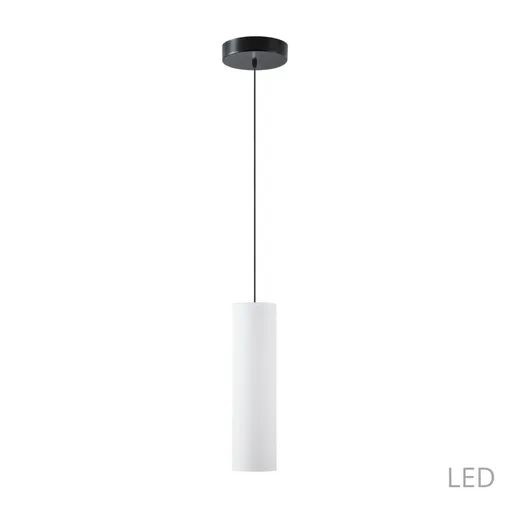 OSMONT KUM68402 KUMA S2 závěsné skleněné svítidlo černá / bílá IP20 3000 K 41W LED