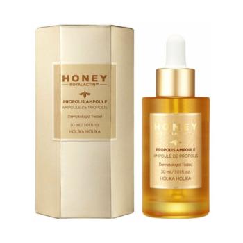 Holika Holika Rozjasňující sérum pro suchou a citlivou pleť v ampuli Honey Royal Lactin™ (Propolis Ampoule) 30 ml