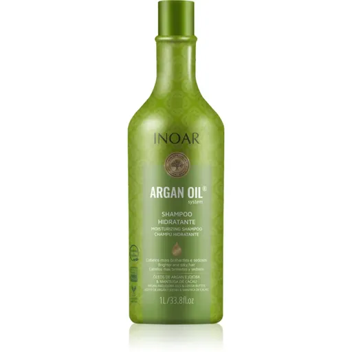 INOAR Argan Oil System uhlazující šampon 1000 ml