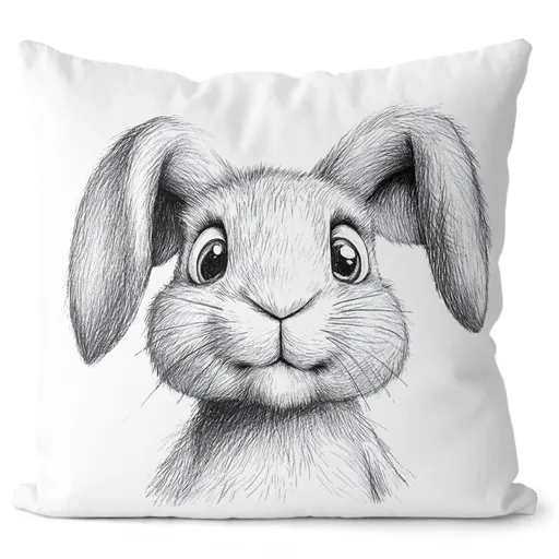 Polštář Králíček (Velikost: 40 x 40 cm)