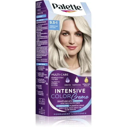 Schwarzkopf Palette Intensive Color Creme permanentní barva na vlasy odstín (C9) 9.5-1 Silver Blond 1 ks