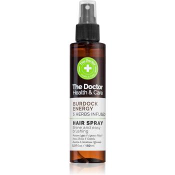 The Doctor Burdock Energy 5 Herbs Infused bezoplachový sprej na vlasy 150 ml