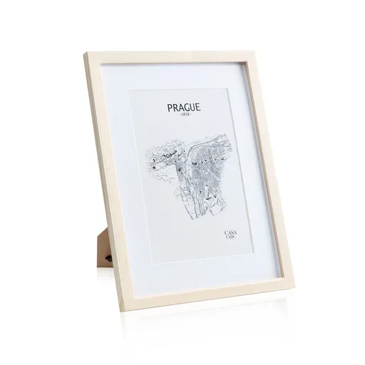 Casa Chic Edinburgh, rám na obrázky, obdélníkový, fotografie 30 x 40 cm,, pasparta, pravé dřevo