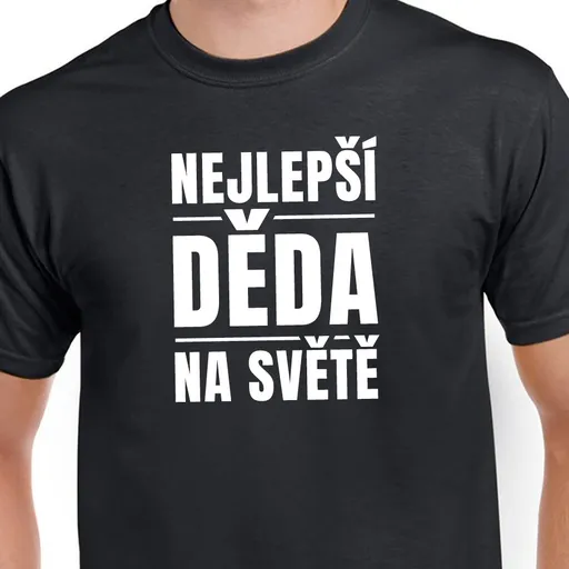 Tričko Nejlepší děda na světě, L