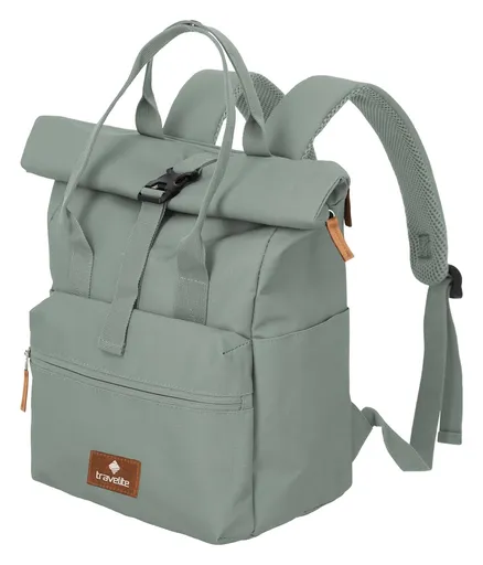Roll-top batoh Travelite Basics Short Handle Roll-up Mint