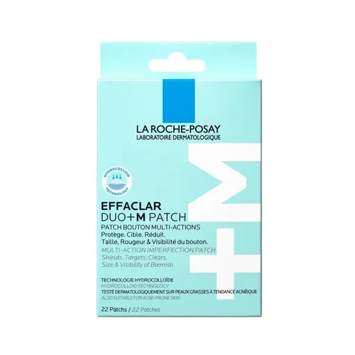 La Roche Posay Hydrokoloidní náplasti na nedokonalosti pleti Effaclar Duo+M (Multi-Action Imperfection Patch) 22 ks