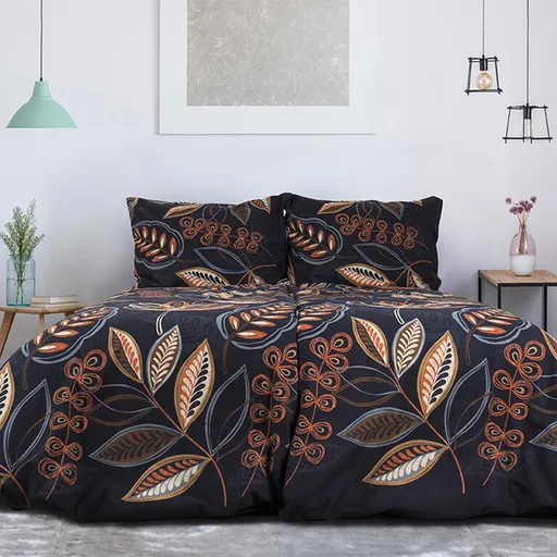 Flanelové ložní povlečení NOČNÍ LISTY