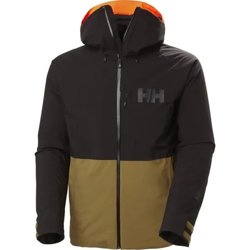 Helly Hansen POWDERFACE Pánská lyžařská bunda, černá, velikost XXL