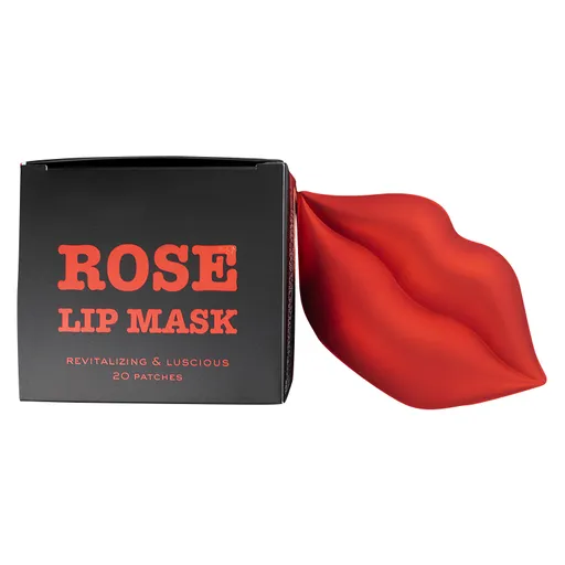 Kocostar Rose Lip Mask Hydrogelová maska na rty, 20 ks + dárek zdarma