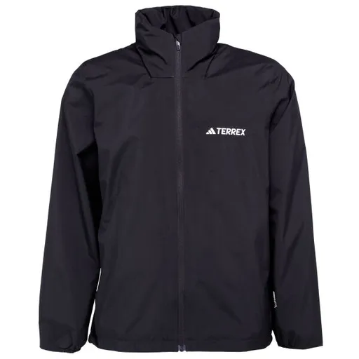 adidas TERREX MULTY 2L RAIN JACKET Pánská outdoorová bunda, černá, velikost