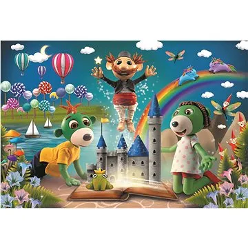 Trefl Puzzle Treflíci: Pohádkový večer 100 dílků (16412)