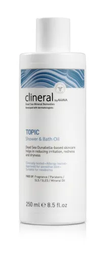 AHAVA Sprchový olej Clineral Topic (Shower & Bath Oil) 250 ml