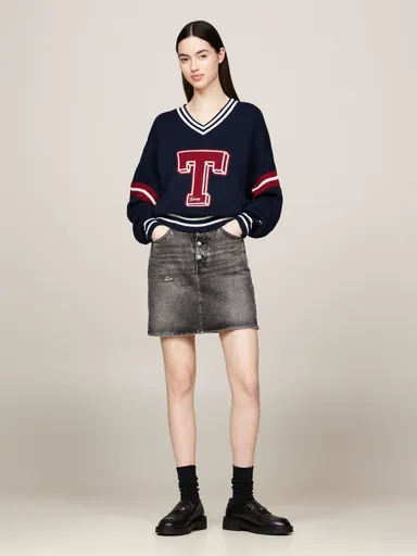Tommy Jeans dámská džínová sukně Mom DW0DW18231 26/NI