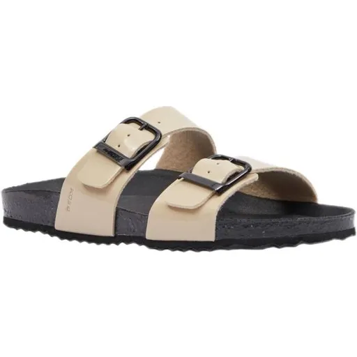 Geox D BRIONIA R Dámské pantofle, béžová, velikost