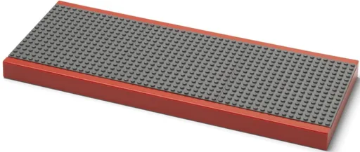 LEGO Polička na vystavení stavebnic - červená