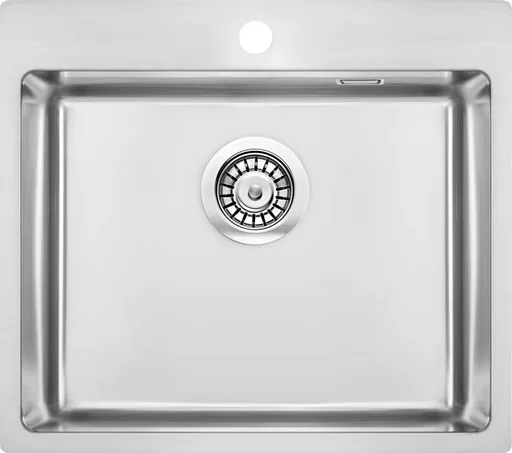 DEANTE Olfato broušený satin Nerezový dřez, 1 bowl ZPO_010B