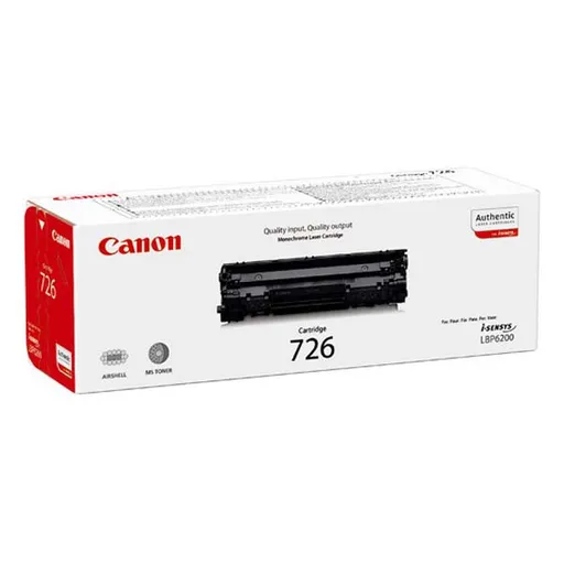 CANON CRG726 BK - originální toner, černý, 2100 stran