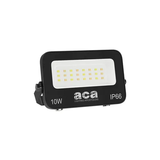 ACA Lighting LED SMD černý reflektor 10W 3CCT 1000lm 185-265V Ra80 IP66 N10CCT