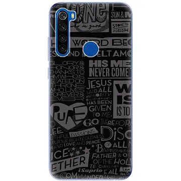 iSaprio Text 01 pro Xiaomi Redmi Note 8T (text01-TPU3-N8T)