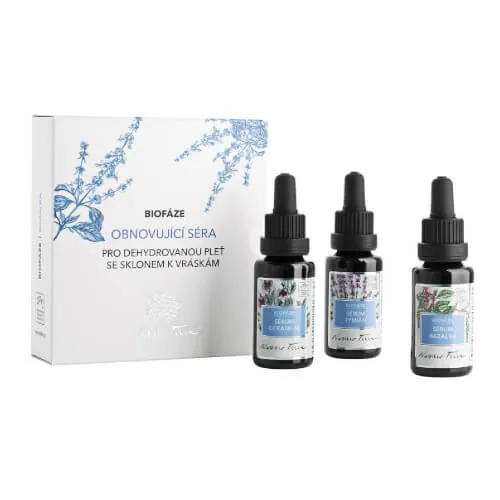 Nobilis Tilia Biofáze Obnovující séra Bazalka 3 x 20 ml