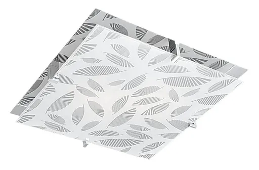 Candellux Stropní čtvercové svítidlo Fikus pro žárovku E27 10-12814