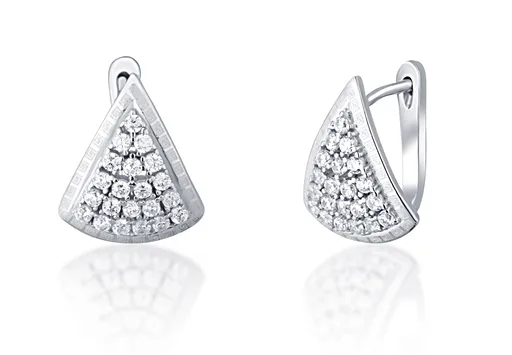 JVD Fashion stříbrné náušnice se zirkony SVLE0361XI3BI00