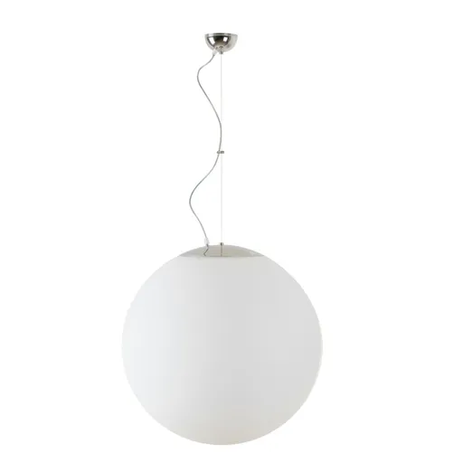 OSMONT ADR60320 ADRIA L5 závěsné skleněné svítidlo nerez leštěná / bílá IP40 3000 K 48W LED