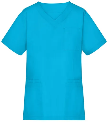 James & Nicholson (Daiber) Dámská zdravotnická halena JN3101 - Tyrkysová | 3XL