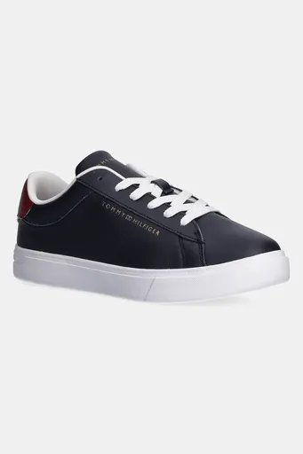 Kožené sneakers boty Tommy Hilfiger ESSENTIAL COURT SNEAKER