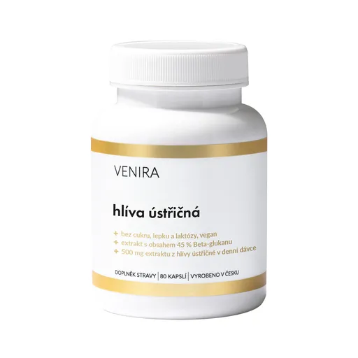 Venira Hlíva ústřičná 60 kapslí