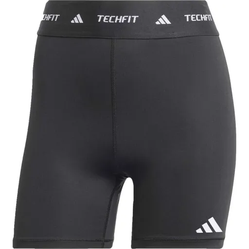 adidas TECHFIT SHORT SHORT Dámské krátké legíny, černá, velikost XL 5"