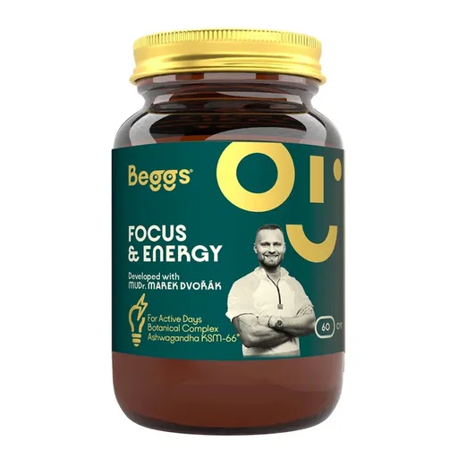 Beggs Focus and Energy developed with Marek Dvorak 60 kapslí
