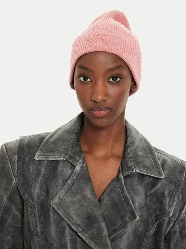 Calvin Klein dámská růžová čepice K60K612590 OS