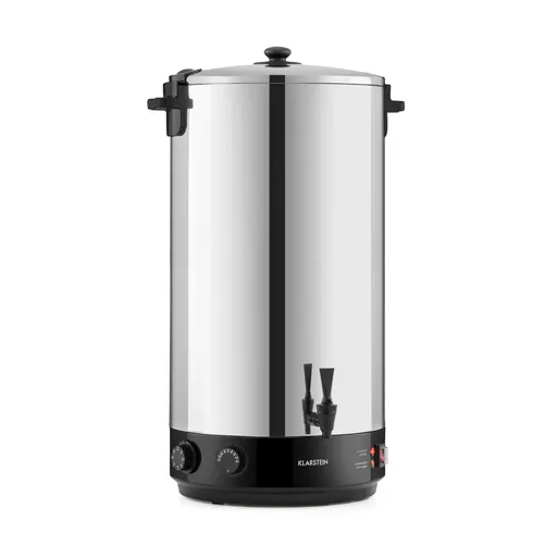 Klarstein KonfiStar 60, zavařovací hrnec, zásobník na nápoje, 60 l, 110 °C, 120 min, nerezová ocel