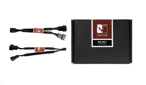 NOCTUA NA-SYC1 - sada 2 ks Y adaptérů pro 4pin ventilátory
