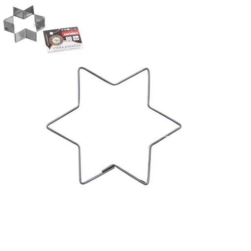 Vykrajovačka nerez HVĚZDA - ORION