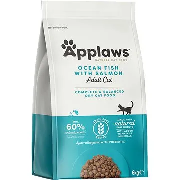 Applaws granule Cat Adult mořské ryby s lososem 6 kg (5060122497312)