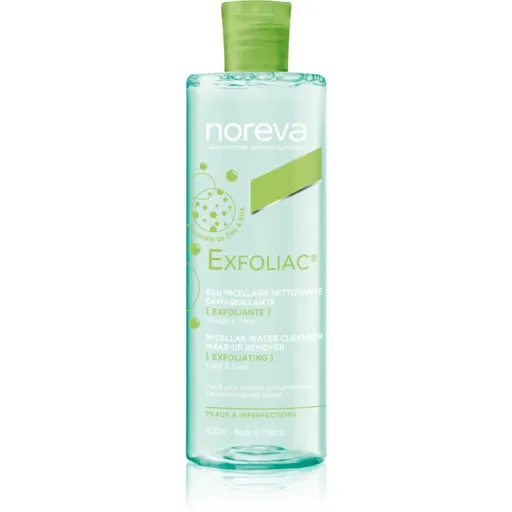 Noreva Exfoliac Micellar Water Cleanser čisticí micelární voda s exfoliačním účinkem 400 ml