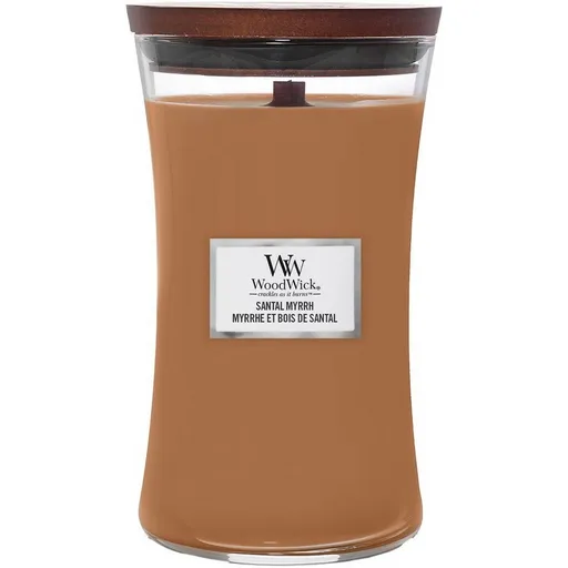 WoodWick Vonná svíčka váza velká Santal Myrrh, 609 g