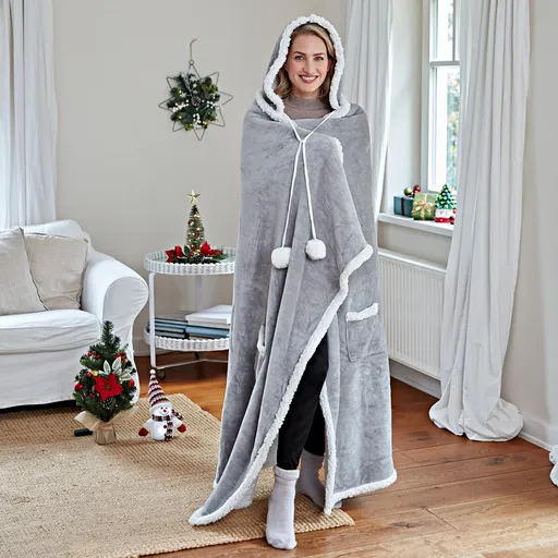 Přikrývka s kapucí