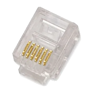 DATACOM Konektor RJ12 UTP lanko 6p6c bal.100ks