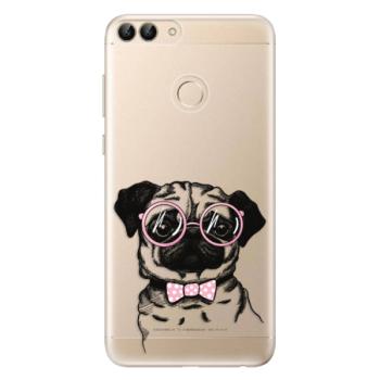 Odolné silikonové pouzdro iSaprio - The Pug - Huawei P Smart