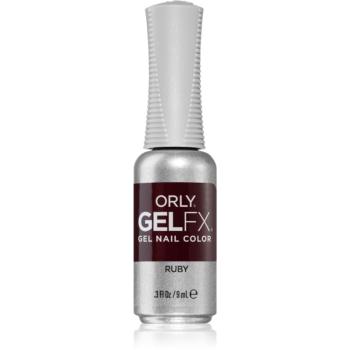 Orly Gelfx Gel gélový lak na nechty s použitím UV/LED lampy odtieň Ruby 9 ml