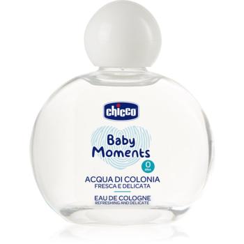 Chicco Baby Moments Refreshing and Delicate kolínská voda pro děti od narození 100 ml