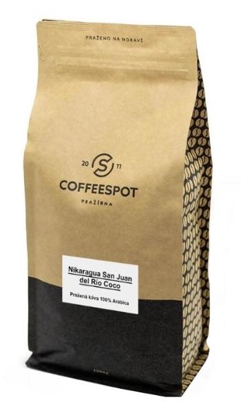 Coffeespot Nikaragua San Juan del Río Coco zrnková káva 1000 g