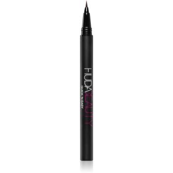 Huda Beauty Quick 'N Easy Precision Liquid Liner tekuté oční linky odstín Very Brown 1 ml