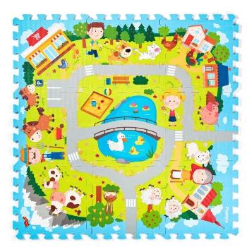 PLASTICA FOAM PUZZLE Pěnové puzzle, mix, velikost