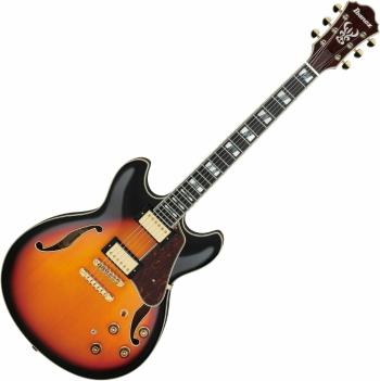 Ibanez AS113-BS Brown Sunburst Semiakustická kytara